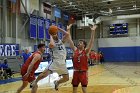 MBBall vs Clark  Wheaton College Men’s Basketball vs Clark in the first round of NEWMAC tournament. - (Photo by Keith Nordstrom) : Wheaton, basketball, NEWMAC